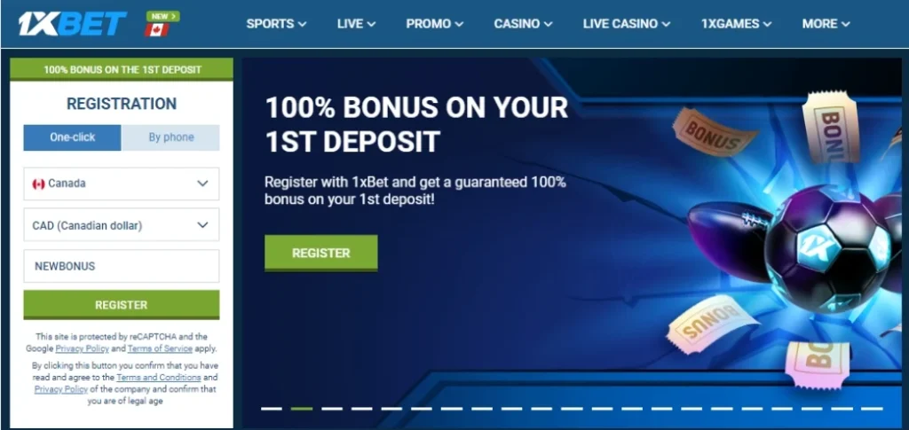 1xbet sign up bonus