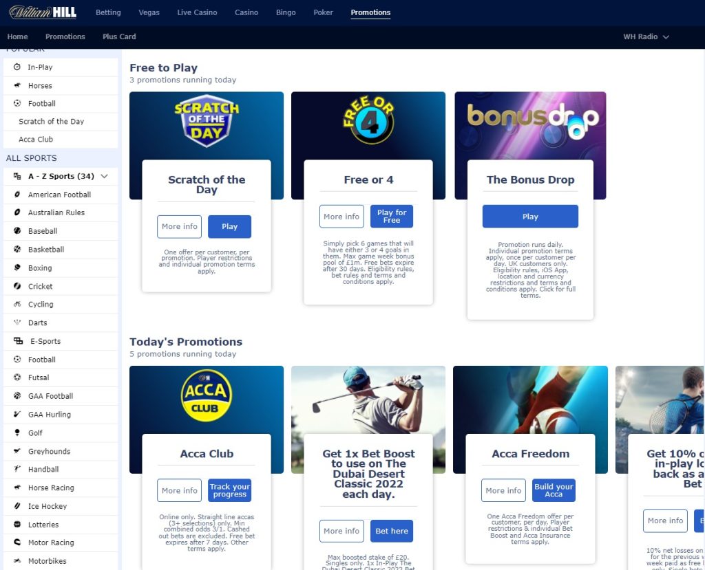 williamhill bonus